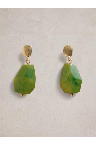 White Stuff Fern Drop Earring in BRT GREEN Art. WS443115