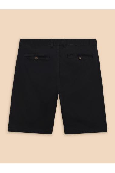 White Stuff Sutton Organic Chino Short in WASHED BLK Art. WS438425