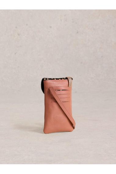 White Stuff Coco Leather Phone Bag in PINK MLT Art. WS442871