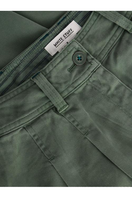 White Stuff Sasha Wide Leg Tencel Trouser in DUS GREEN Art. WS442679