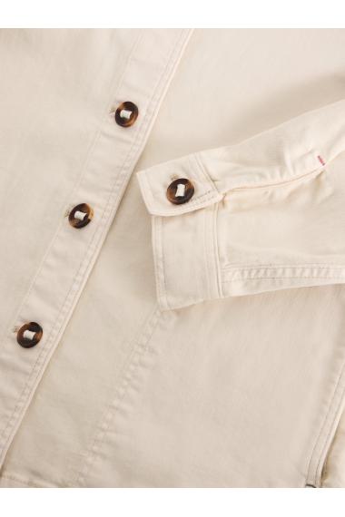 White Stuff Eden Denim Jacket in LGT NAT Art. WS442801