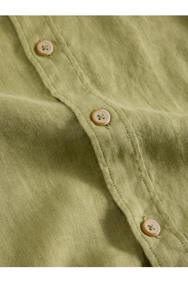 White Stuff Keswick LS Linen Shirt in MID GREEN Art. WS442809