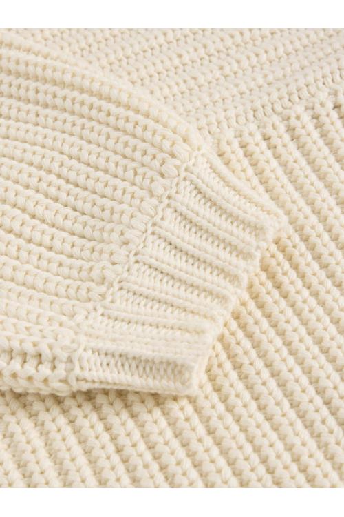White Stuff MARLEY MIX COTTON JUMPER in PALE IVORY Art. WS443065