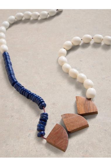 White Stuff Beech Multi Bead Necklace in NAVY MULTI Art. WS443112