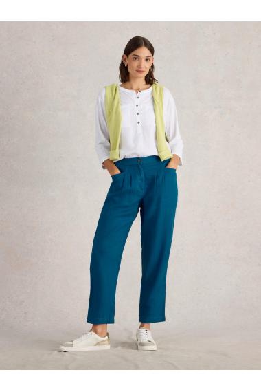 White Stuff Rowena Linen Trouser in BRT BLUE Art. WS442671