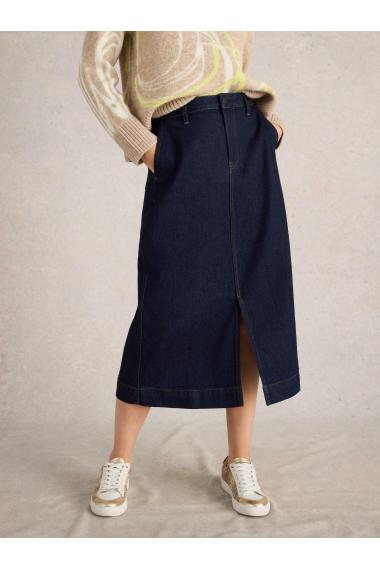 White Stuff Allie Denim Midi Skirt in DK DENIM Art. WS442706