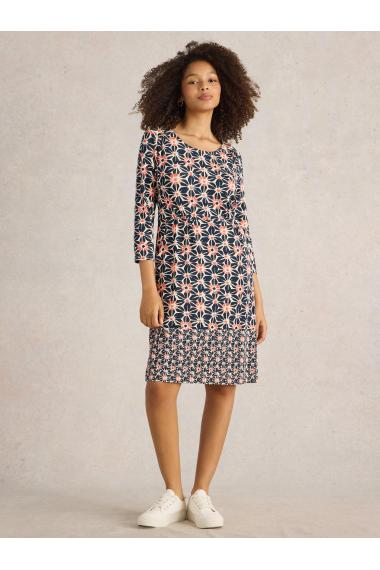 White Stuff Tallie Jersey Dress in NAVY PR Art. WS442712