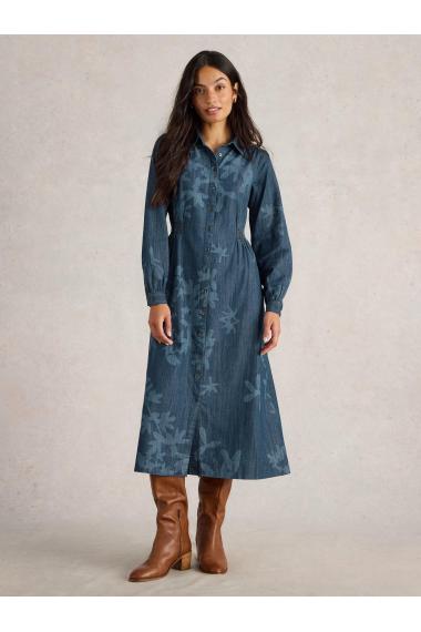 White Stuff Farah Denim Midi Dress in DENIM PR Art. WS442738