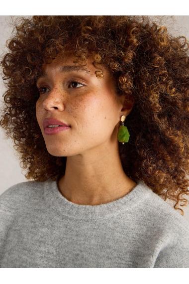 White Stuff Fern Drop Earring in BRT GREEN Art. WS443115