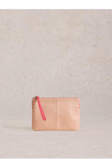 White Stuff Bella Zip Top Pouch in PINK MLT Art. WS442866