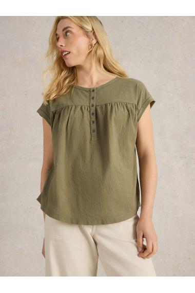 White Stuff BETHANY SHIRT in KHAKI GRN Art. WS442982