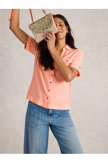 White Stuff PAIGE POCKET SHIRT in LGT PINK Art. WS443091