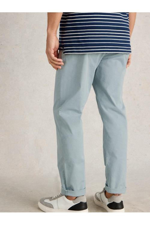 White Stuff Sutton Organic Chino Trouser in LGT BLUE Art. WS434356