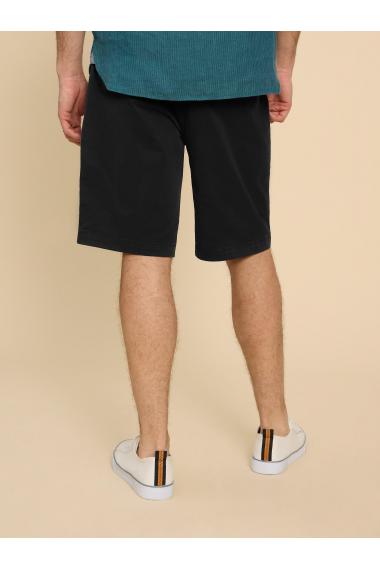 White Stuff Sutton Organic Chino Short in WASHED BLK Art. WS438425