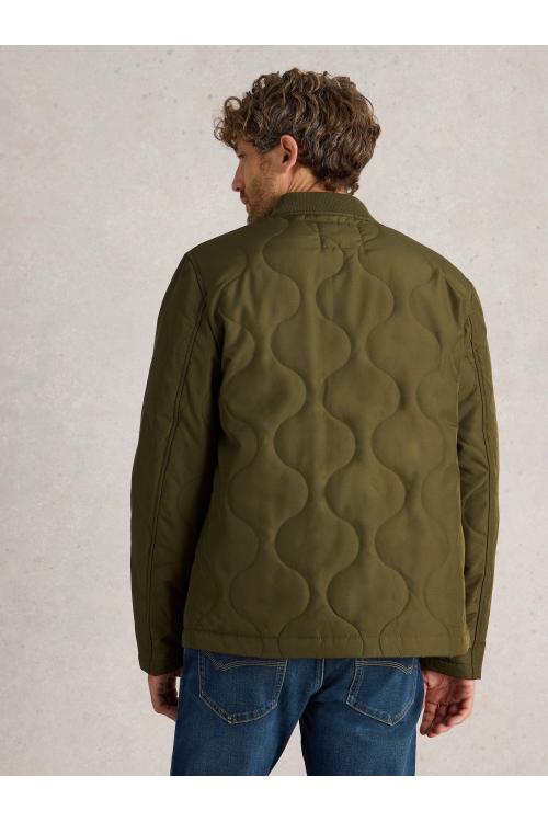 White Stuff Tenby Quilted Gilet in KHAKI GRN Art. WS442622