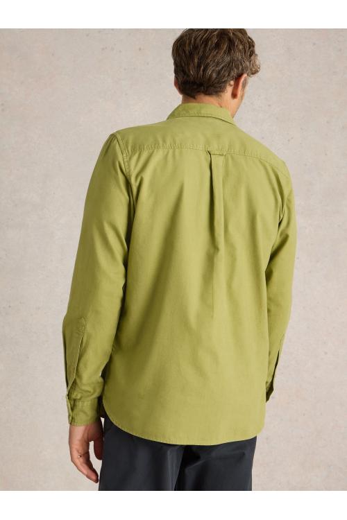 White Stuff Bruton Oxford Shirt in LGT GREEN Art. WS442647