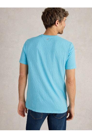 White Stuff Abersoch Short Sleeve Tee in BRT BLUE Art. WS442650