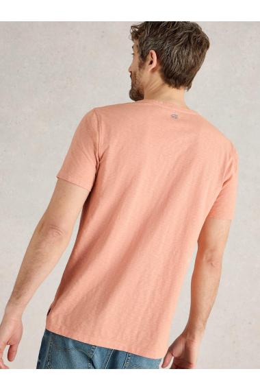 White Stuff Abersoch Short Sleeve Tee in LGT PINK Art. WS442650