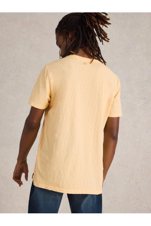 White Stuff Abersoch Short Sleeve Tee in LGT YELLOW Art. WS442650