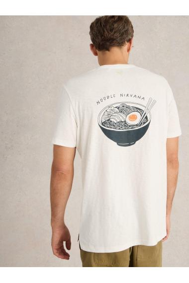 White Stuff Ramen Graphic Tee in WHITE PR Art. WS442653