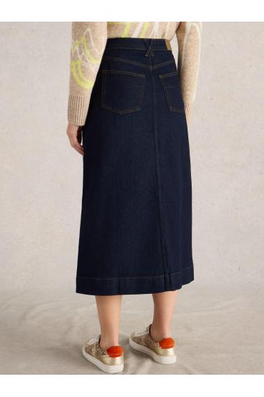 White Stuff Allie Denim Midi Skirt in DK DENIM Art. WS442706