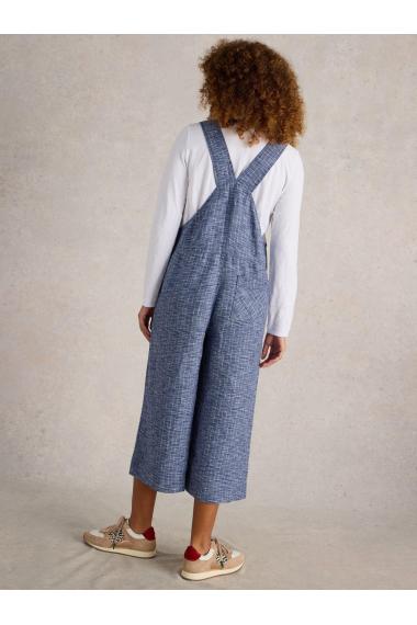 White Stuff Viola Linen Dungaree in CHAMB BLUE Art. WS442782