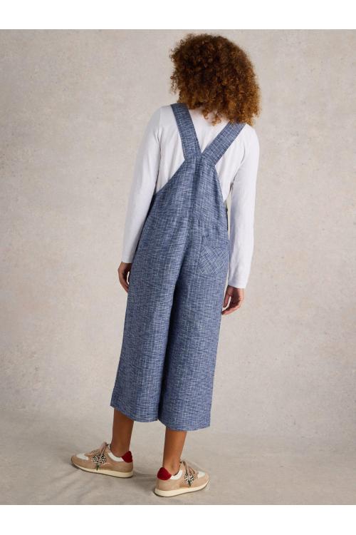 White Stuff Viola Linen Dungaree in CHAMB BLUE Art. WS442782