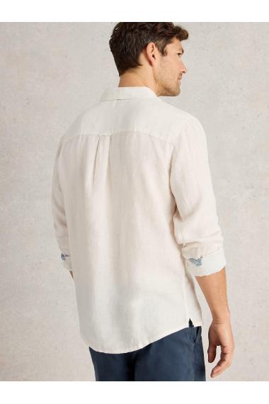 White Stuff Keswick LS Linen Shirt in BRIL WHITE Art. WS442809