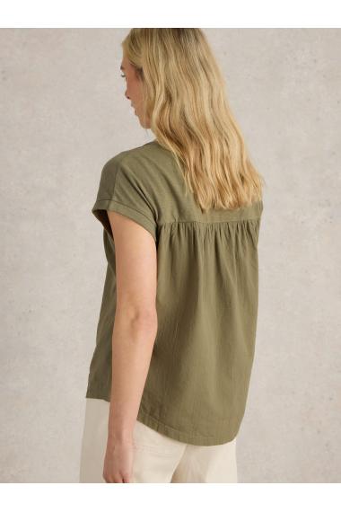 White Stuff BETHANY SHIRT in KHAKI GRN Art. WS442982