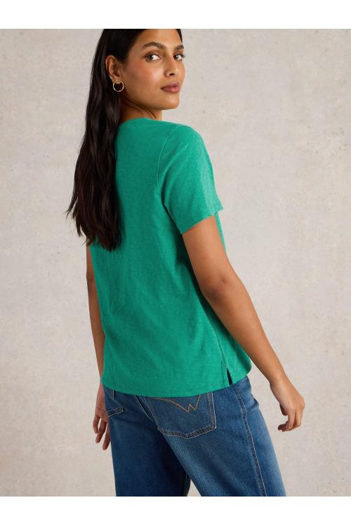 White Stuff ABBIE TEE in BRT GREEN Art. WS443002