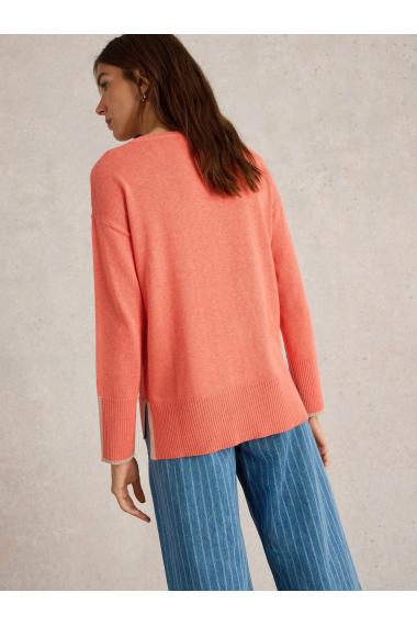 White Stuff OLIVE JUMPER in MID CORAL Art. WS443031