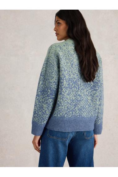 White Stuff OMBRE JUMPER in BLUE MLT Art. WS443049