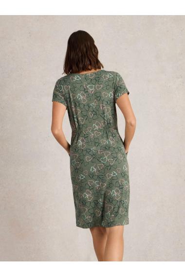 White Stuff Tallie Jersey Dress in GREEN PR Art. WS443077