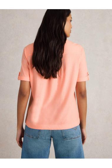 White Stuff PAIGE POCKET SHIRT in LGT PINK Art. WS443091