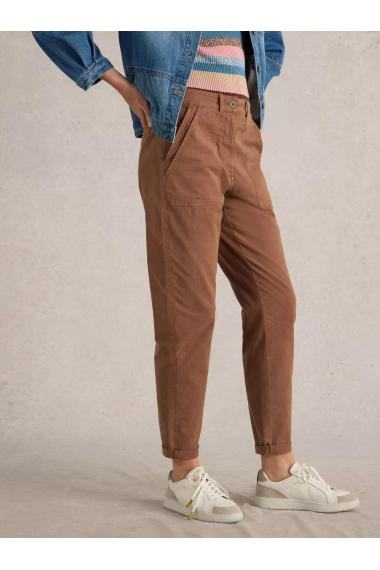 White Stuff Twister Chino Trouser in LGT NAT Art. WS442668