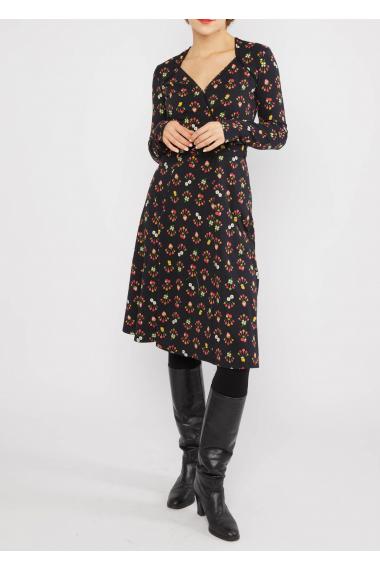 Blutsgeschwister Midi- Kleid Cache Me, Darling in happy lucky charm Gr. S