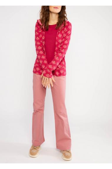 Blutsgeschwister Zipper-Hoody Scuba Duba Zip up in delightful flower dance Gr. S
