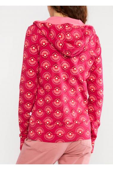 Blutsgeschwister Zipper-Hoody Scuba Duba Zip up in delightful flower dance Gr. S