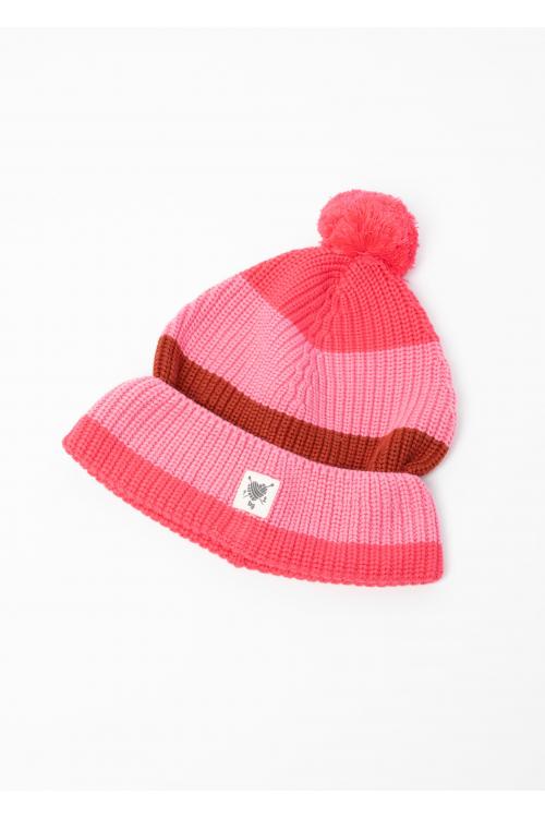 Blutsgeschwister Sonstiges Bright Side Beanie in red flirty stripes hat Gr. ONE SIZE