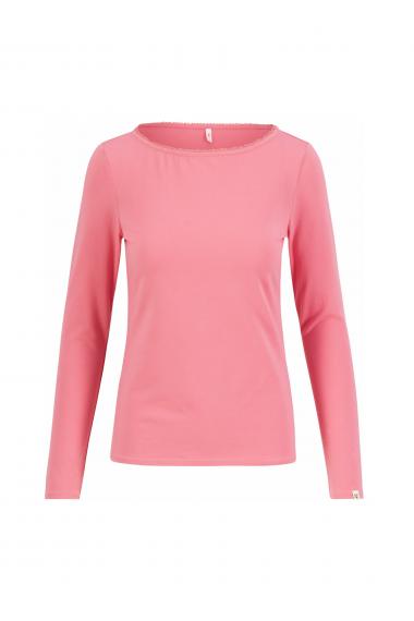 Blutsgeschwister Langarm- Shirt Oh Marine in sweet cherry kiss pink Gr. S