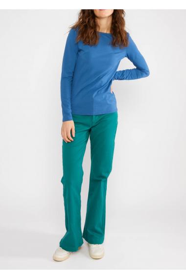 Blutsgeschwister Langarm- Shirt Oh Marine in mountain clouds blue Gr. S