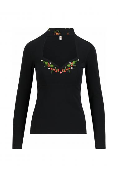Blutsgeschwister Langarm- Shirt Miraculous Power in oh dear my deer black Gr. S