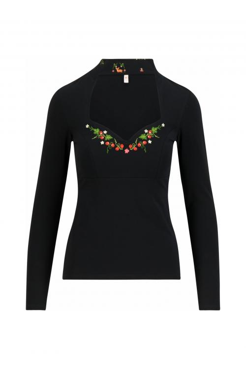 Blutsgeschwister Langarm- Shirt Miraculous Power in oh dear my deer black Gr. S