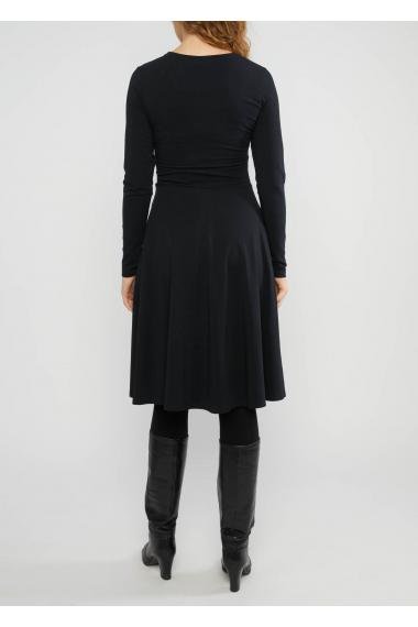 Blutsgeschwister Midi- Kleid Shalala Tralala in oh dear my deer black Gr. S