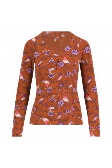 Blutsgeschwister Langarm- Shirt Savoir Vivre Sage in birdie meets birdie Gr. S