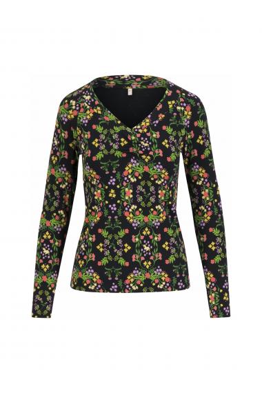 Blutsgeschwister Langarm- Shirt Savoir Vivre Sage in unicorn crown Gr. S