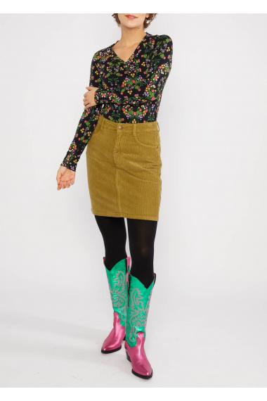Blutsgeschwister Langarm- Shirt Savoir Vivre Sage in unicorn crown Gr. S