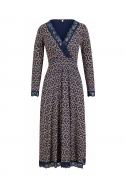 Blutsgeschwister Midi- Kleid Head to Toe Wow in library lecture Gr. S