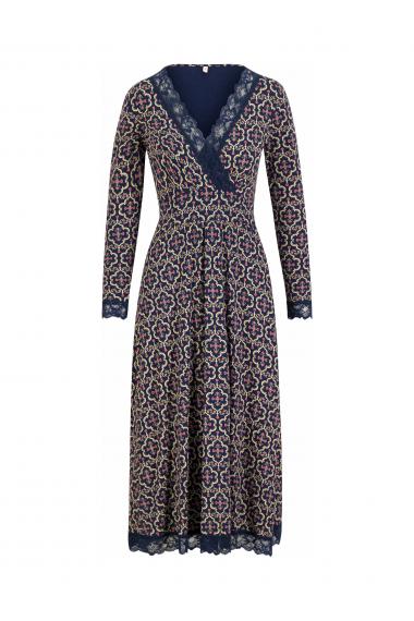 Blutsgeschwister Midi- Kleid Head to Toe Wow in library lecture Gr. S