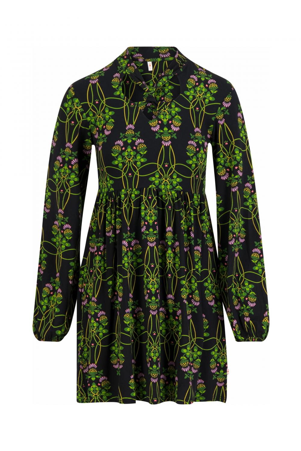 Blutsgeschwister Mini-Kleid She's got the Knot in thistle hood Gr. S